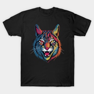 American Bobcat Smiling T-Shirt